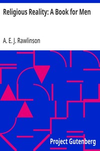 Cover of Religious Reality: A Book for Men — Themes and Context