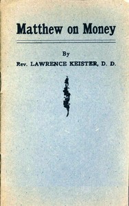 Cover of Matthew on Money — Text and Context