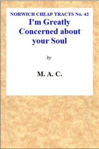 Cover of "I'm Greatly Concerned About Your Soul." — A Reader’s Guide